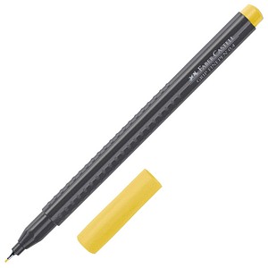 FABER-CASTELL Grip Fineliner gelb 0,4 mm, 1 St.