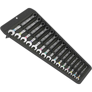 Wera Ring-Maulschlüssel-Satz Joker 15 Set 1 05020302001 15-tlg.