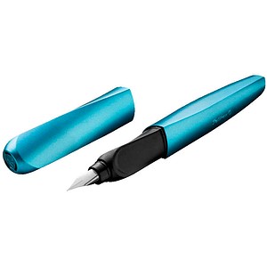 Pelikan Twist® Patronenfüller blau/grau M (mittel), 1 St.