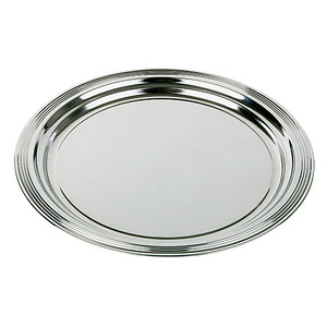 APS Servierplatte CLASSIC silber 35,0 cm, 1 St.