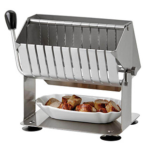 Bartscher Currywurstschneider manuell 10M1750M silber, 1 St.