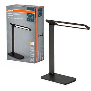OSRAM Office Line Desk Banker LED Schreibtischlampe schwarz 7 W