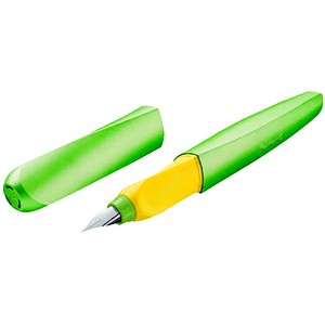 Pelikan Twist® Patronenfüller grün/gelb M (mittel), 1 St.