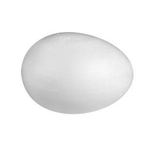 Rayher Styroporform weiß Ei Ø 30,0 cm, 1 St.