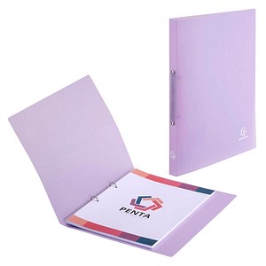 Exacompta Chromaline Pastell Ringbuch 2-Ringe malve 2,0 cm DIN A4, 1 St.