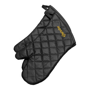 Bartscher unisex Ofenhandschuh 370 schwarz Einheitsgröße, 1 Paar