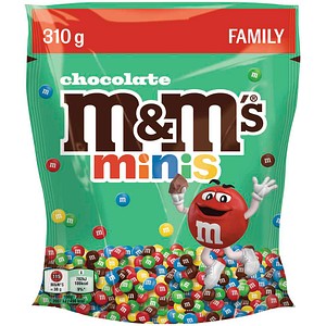 m&m's Mini Chocolate Schokobonbons 310,0 g, 1 St.