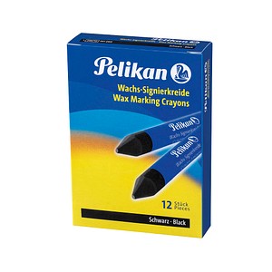 Pelikan 772/12 Signierkreiden schwarz, 12 St.