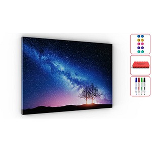 ALLboards Magnettafel 60,0 x 40,0 cm Milchstraße