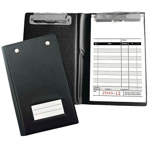 SIGEL Klemmbrettmappe KC626 DIN A6 schwarz Kunststoff, 1 St.