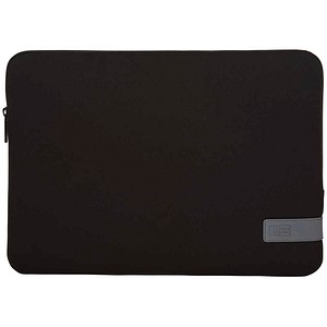case LOGIC® Laptophülle Reflect Polyester schwarz bis 35,6 cm (14 Zoll)