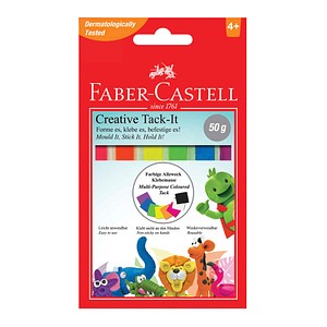 FABER-CASTELL Tack-It  Klebeknete, 6 St.