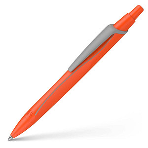 Schneider Kugelschreiber Reco neonorange, Schreibfarbe: blau, 1 St.