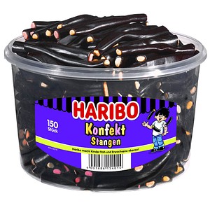 HARIBO Konfekt Stangen Lakritz 150 St./1,2 kg