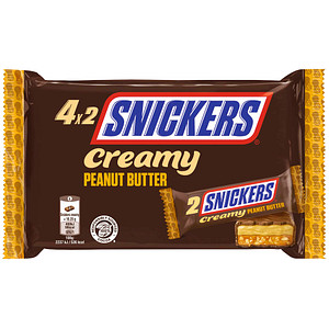 SNICKERS Creamy Peanut Butter Schokoriegel 4 Stück, 4 St.