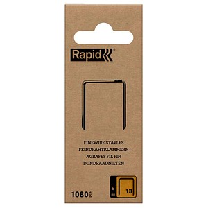 Rapid Tackerklammern Typ 13 8 mm, 1.080 St.