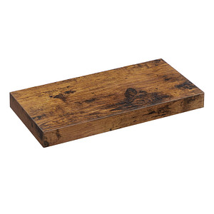 VASAGLE Wandregal braun 40,0 x 20,0 x 3,8 cm, 1 St.