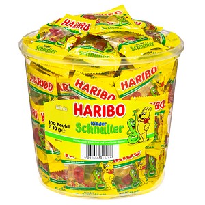 HARIBO KINDER SCHNULLER Minibeutel Fruchtgummi 980,0 g