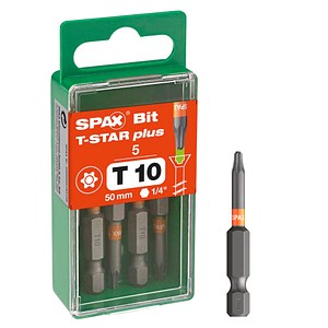 SPAX® Bit T10 T-STAR Plus, 5 St.