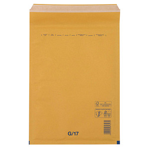 VP Luftpolstertaschen G/17 braun für DIN A4, 100 St.