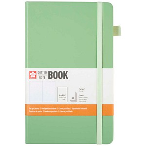 Sakura Notizbuch ca. DIN A5 punktkariert, pale patina Hardcover 160 Seiten, 1 St.