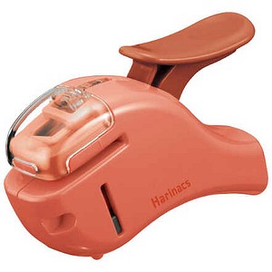 KOKUYO Klammerloses Heftgerät Harinacs SMALL+ lachs, 1 St.