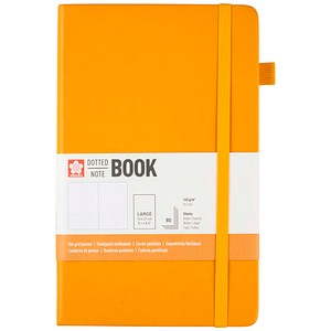 Sakura Notizbuch ca. DIN A5 punktkariert, japanischer kerrie Hardcover 160 Seiten, 1 St.