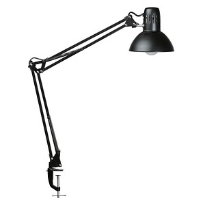MAUL MAULstudy LED Schreibtischlampe schwarz 9,5 W mit Tischklemme
