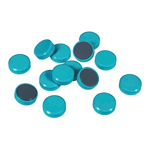 EICHNER Magnete blau, Kunststoff Ø 3,0 cm, 20 St.