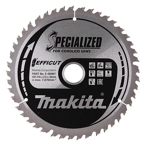 makita E-06987 Kreissägeblatt 216,0 mm, 45 Zähne, 1 St.