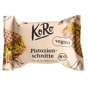 KoRo® Bio Pistazienschnitte Schokoriegel 12x 22,0 g, 12 St.