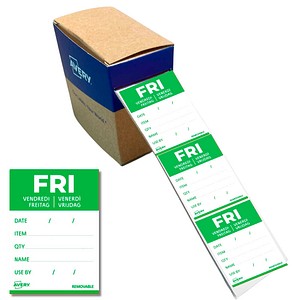 AVERY Zweckform Freitag Tagesetiketten weiß 56,0 x 40,0 mm, 500 St.