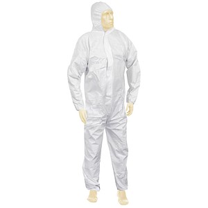 Meditrade® unisex Arbeitsoverall Suavel® YETI weiß Größe M