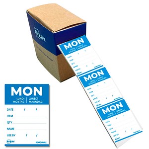 AVERY Zweckform Montag Tagesetiketten weiß 56,0 x 40,0 mm, 500 St.
