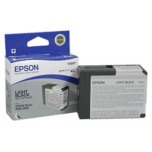 EPSON T5807  light schwarz Druckerpatrone