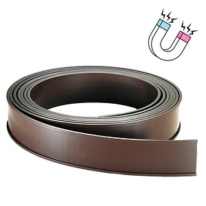 FRANKEN Etikettenhalter magnetisch braun 100,0 x 1,5 cm, 1 St.