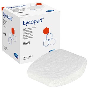 HARTMANN Augenkompressen Eycopad® einzeln verpackt 4175404 weiß 7,0 x 8,5 cm, 25 St.
