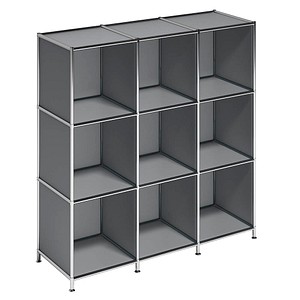 viasit Sideboard System4, 136263 anthrazit 115,4 x 40,4 x 118,2 cm, 1 St.