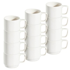 ID Fine Kaffeebecher Stolt weiß 250,0 ml, 12 St.