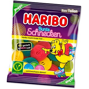 HARIBO Bunte Schnecken Fruchtgummi 160,0 g, 1 St.