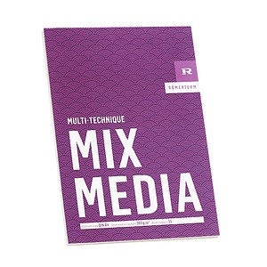 RÖMERTURM Zeichenblock MIX MEDIA DIN A4 300 g/qm, 25 Blatt, 1 Block