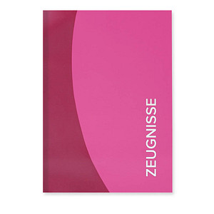 ROTH Zeugnismappe DIN A4, 12 Hüllen pink, 1 St.