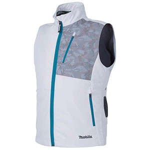 makita unisex Akku-Kühlweste DFV210ZXL hellgrau Größe XL