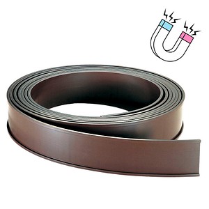FRANKEN Etikettenhalter magnetisch braun 100,0 x 2,5 cm, 1 St.