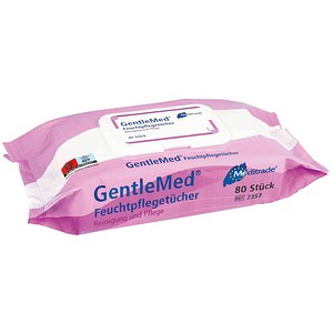 Meditrade® Feuchttücher Gentle Med® 1-lagig weiß, 80 St.