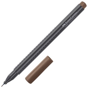 FABER-CASTELL Grip Fineliner braun 0,4 mm, 1 St.