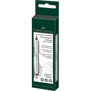 FABER-CASTELL Bleistiftverlängerungen silber, 1 St.