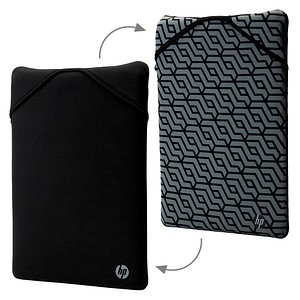 HP Laptophülle wendbar Kunstfaser grau bis 39,6 cm (15,6 Zoll)