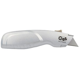 WEDO Cuttermesser Safety Alu Basic silber 19 mm, 1 St.