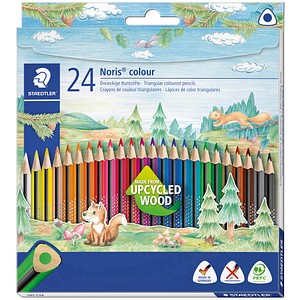 STAEDTLER Noris® colour 187 Buntstifte farbsortiert, 24 St.